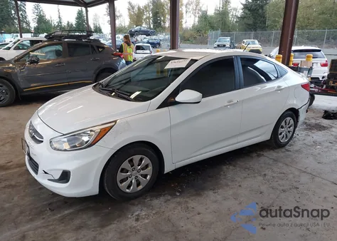 2017 Hyundai Accent Se из США, поврежденный, VIN KMHCT4AE8HU297508